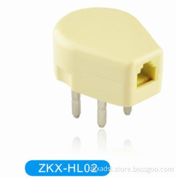 Telephone plug adapter